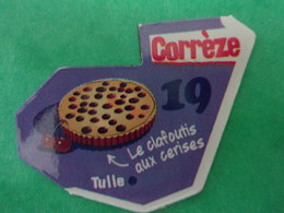 Magnet Corrèze 19 Clafoutis Aus Cerises Tulle Ciliegia Kirsche Cereza Cherry - Tourisme