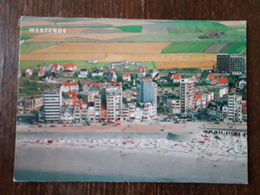 L21/1400 BELGIQUE . WESTENDE . VUE AERIENNE . PLAGE ET DIGUE - Westende