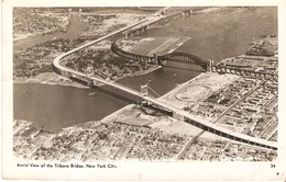 New York City : Aerial View Of The Triboro Bridge  1951 - Bruggen En Tunnels