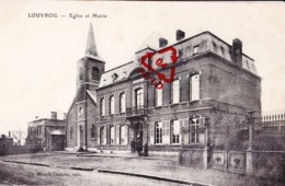 LOUVROIL - Eglise Et Mairie - Louvroil