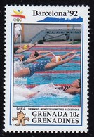 Grenada Grenadines / Olympic Games Barcelona 1992 / Swimming Women's 100 M Backstroke / Mi 1535 / MNH - Summer 1992: Barcelona