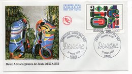 1983--FDC--- Jean DEWASNE........cachet  PARIS--75......à Saisir - 1980-1989