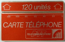 FRANCE - L&G - Landis & Gyr - 120 Units - Carte Telephone PTT - F7 - Band 1.5 On 3mm - Mint - Phonecards: Internal Use