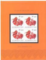 2012. Azerbaijan, Year Of Dragon, S/s, Mint/** - Azerbaijan