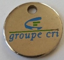 Jeton De Caddie - Groupe CRI - Isolation - Chauffage - En Métal - - Jetons De Caddies