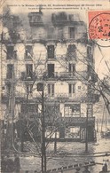 75001-PARIS-INCENDIE DE LA MAISON LAURETTE, 63 BLD SEBASTOPOL 20 FEVRIER 1904 - Arrondissement: 01