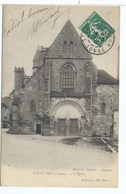 CPA  Saint Bris L'église  1909 - Saint Bris Le Vineux