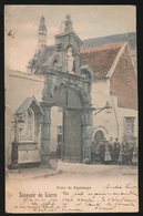 LES ENVIRONS DE LIERRE  - LIER  PORTE DU BEGUINAGE  1901   KLEUR  -- 2 AFBEELDINGEN  KREUKJE L.ZIJKANT - Lier