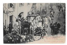 30  - CPA  De  BESSEGES  -  Cavalcade  Du  3  Sept.  1905  - Char  De  La  Cie  De  LALLE   (  Très  Très  Animée  ) - Bessèges