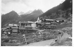 WILLER / WILER → Dorfpartie Bei Der Kirche, Fotokarte Ca.1930 - Wiler