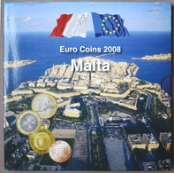 MAX2008.1 - COFFRET BU MALTE - 2008 - 1 Cent à 2 Euros - Malta