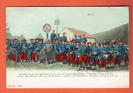 200 P - Frontière Au Col Du Bonhomme - Colmar-Kayzersberg A Plainfaing,Fraize Et St-Dié - Ambulant Metz-Frankfurt 1904 - Lorraine