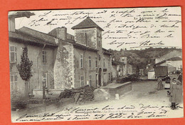 200 P - 151 Moncel Sur Seilles - La Place Et La Gendarmerie - Obl Jarville 1-MAI-1904 Sur 129 Vers Luxembourg-Ville - Lorraine