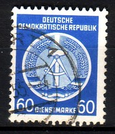 DDR Dienst A 15 XI Gestempelt (3563A) - Servizio