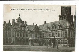 CPA-Carte Postale-Belgique-Furnes- La Maison Du Faucon -Hôtel De Ville   VM13869 - Veurne