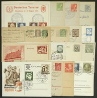 GERMANY: 15 Postal Cards Of Varied Periods, Used Or Mint, In General Very Thematic, Fine Quality! - Other & Unclassified