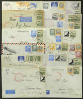 GERMANY: 17 Airmail Covers Sent To Argentina In 1936 By DLH, Fine General Quality, Interesting Lot For The Specialist! - Altri & Non Classificati