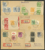 GERMANY: 6 Covers Used In 1948, Nice Postages - Autres & Non Classés