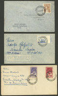 ARGENTINE ANTARCTICA - ORCADAS: 3 Covers Sent To Buenos Aires On 14/FE/1943, 5/FE/1945 And 5/MAR/1946, VF Quality! - Autres & Non Classés