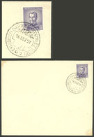 CHILE ANTARCTICA: Envelope With Postmark Of  "EXPEDICIÓN GABRIEL GONZALEZ VIDELA" 18/SE/1957, Very Fine Quality!" - Otros & Sin Clasificación