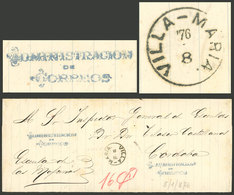 ARGENTINA: Official Letter (sent By Escuela De Las Mojanas) Mailed To The General School Inspector Of Córdoba On 8/JA/18 - Servizio