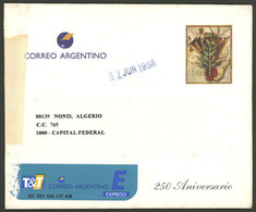 ARGENTINA: GJ.SOO-18, Official Envelope Of 1998 With Invitation To Celebrations For 250th Anniversary Of Postal Service  - Postwaardestukken