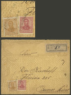ARGENTINA: 28/FE/1911 CONCEPCIÓN DE LA SIERRA (Misiones) - Buenos Aires, Registered Cover Franked With Stamps Of San Mar - Voorfilatelie