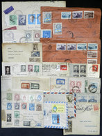 ARGENTINA: 19 Covers (or Cards) Used In Varied Periods With Attractive Postages, Very Good Lot For The Specialist! - Voorfilatelie