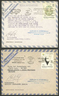 ARGENTINA: 2 "Souvenir" Covers Of OPERATION CONDOR Which Occurred On 28/SE/1966 When An Aerolíneas Argentinas Aircraft W - Vorphilatelie