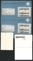 ARGENTINA: TEST OF DELIVERY SYSTEM FOR ID CARDS: 2 Envelopes Designed Specially For The National Registry Of Persons (to - Vorphilatelie