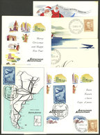 ARGENTINA: AEROLÍNEAS ARGENTINAS: Lot Of 7 Cards, Excellent Quality, Very Nice! - Argentina