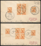 AUSTRALIA: 2 Covers Of 2 And 22/NO/1956 With Special Postmarks Of The Melbourne Olympic Games: SHOOTING - Autres & Non Classés