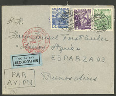 AUSTRIA: 23/NO/1938 Salzburg - Argentina, Airmail Cover By German DLH Franked With 3.60S., With Buenos Aires Arrival Bac - Other & Unclassified