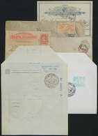 BRAZIL: Interesting Lot Of 6 Postal Stationeries, Fine General Quality! - Otros & Sin Clasificación