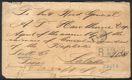 BRAZIL: Registered Cover (opened On 3 Sides, The Front Almost Detached) Sent From MACEIÓ To USA On 25/MAR/1892 With ECCL - Altri & Non Classificati