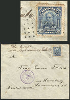 BRAZIL: Cover Sent To Germany On 21/NO/1915 Franked With 200Rs., With The Extremely Rare PERNAMBUCO Cancel In Dotted Rec - Otros & Sin Clasificación