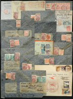 BRAZIL: 18 Airmail Covers Posted Between 1931 And 1941, Some Of Fine Quality, Others With Defects, LOW START! - Autres & Non Classés