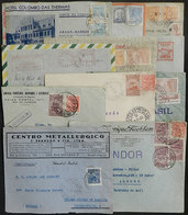 BRAZIL: 11 Covers Posted Via Airmail Between 1931 And 1955, Very Nice, Fine Quality, Low Start! - Autres & Non Classés