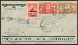 BRAZIL: Airmail Cover Flown Via ZEPPELIN, Sent From Natal To Germany On 1/SE/1931, VF Quality! - Autres & Non Classés