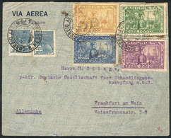 BRAZIL: Cover Franked By RHM. C-74/77 (Anchieta) + Other Values (total Postage 4,200Rs.) Sent From Rio To Germany On 15/ - Autres & Non Classés