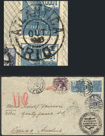 BRAZIL: Airmail Cover Sent From Rio To Austria On 7/OC/1936, Interesting Cancel Of Travelling PO: ATLANTICA", Very Nice! - Autres & Non Classés