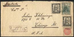 BRAZIL: Registered Cover Sent From Petropolis To USA On 12/NO/1940 With Nice Commemorative Postage, VF Quality! - Autres & Non Classés