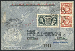 BRAZIL: Airmail Cover Sent From Rio To Portugal In JUN/1943 With Very Nice Postage, Excellent Quality! - Autres & Non Classés