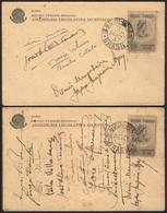 BRAZIL: 2 Covers Of Year 1947 With Signatures Of The Constituents Of 1946, Very Interesting! - Autres & Non Classés