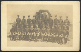 BRAZIL: Real Photo PC With View Of A Group Of Soldiers, Used In 14/SE/1907, Fine Quality - Sonstige & Ohne Zuordnung