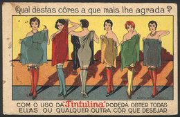 BRAZIL: "Tintulina" Brand Dye, Colorful Advertising PC With Minor Defects" - Autres & Non Classés