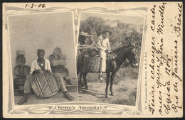 BRAZIL: Street Sellers, Ed. Marc Ferrez, Sent To Canada On 12/MAR/1906, VF Quality - Sonstige & Ohne Zuordnung