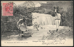 BRAZIL: Gold Washers, Ed. Marc Ferrez, Sent From Petropolis To Paris On 15/SE/1907, VF Quality - Sonstige & Ohne Zuordnung