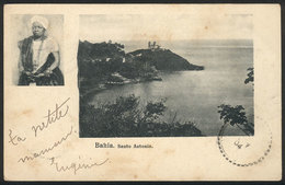 BRAZIL: BAHIA: Santo Antonio, With Postmark Of 1904, Fine Quality - Autres & Non Classés