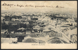 BRAZIL: PORTO ALEGRE: General View, Ed. Livraria Universal, Used Circa 1905, Minor Defects - Autres & Non Classés